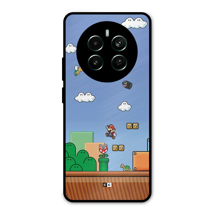 Super Plumber Metal Back Case for Realme 12 Pro Plus