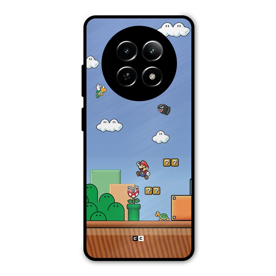Super Plumber Metal Back Case for Realme Narzo 70x 5G