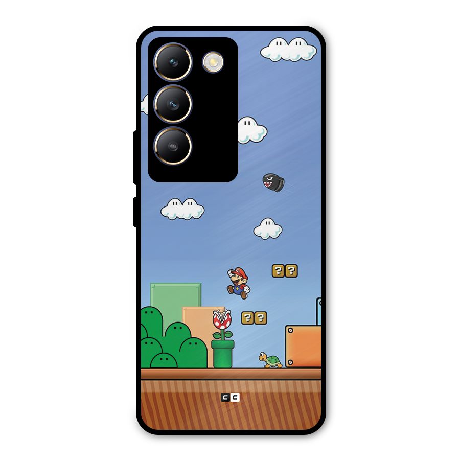Super Plumber Metal Back Case for Vivo T3 5G