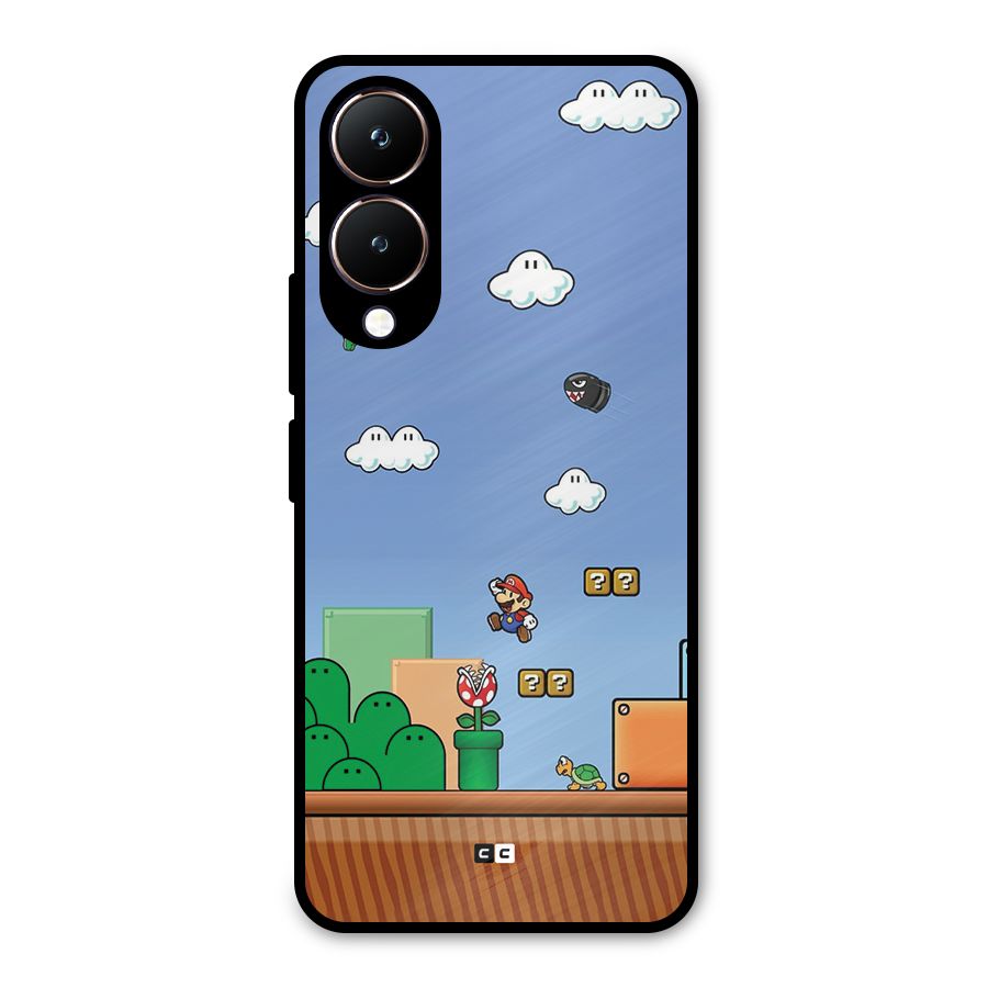 Super Plumber Metal Back Case for Vivo Y28