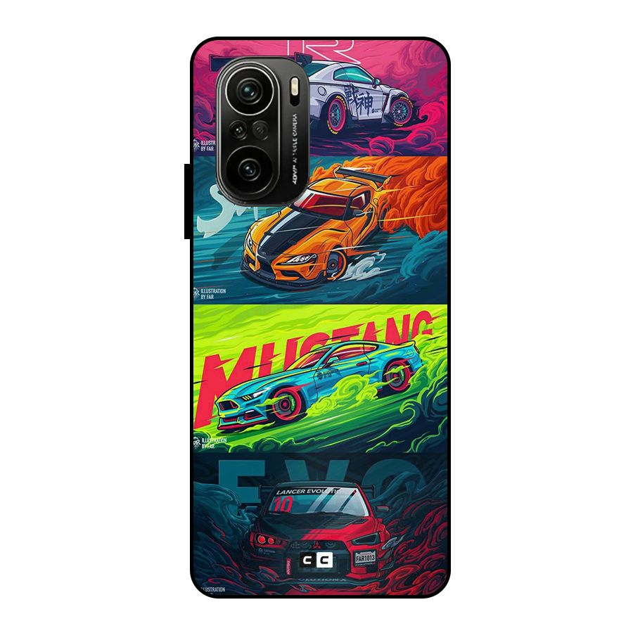 Super Racing Car Metal Back Case for Mi 11x