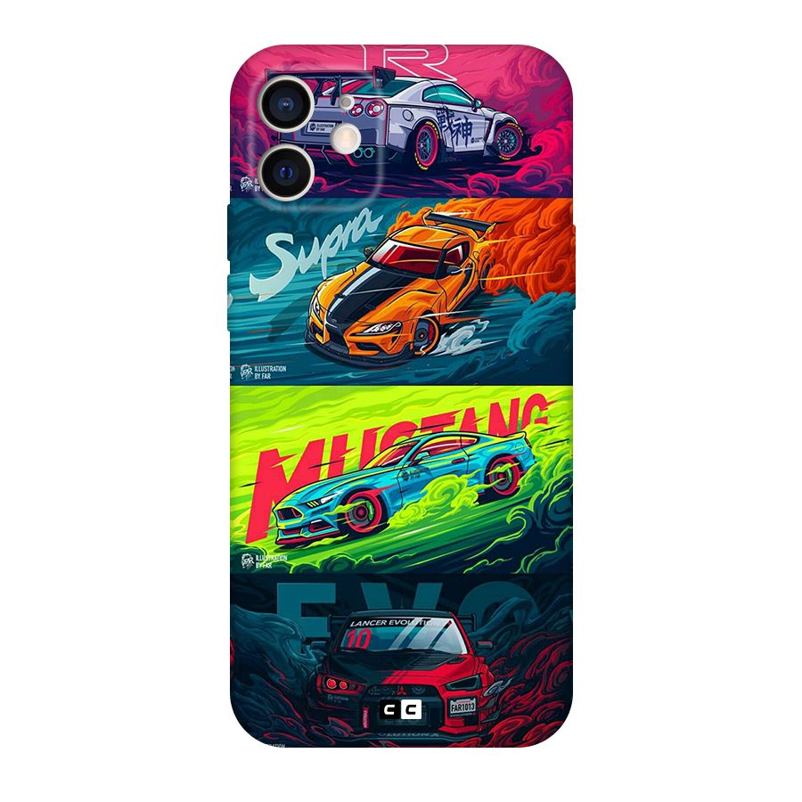 Super Racing Car Original Polycarbonate Back Case for iPhone 12