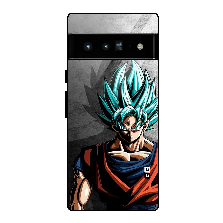 Super Saiyan Art Glass Back Case for Google Pixel 6 Pro