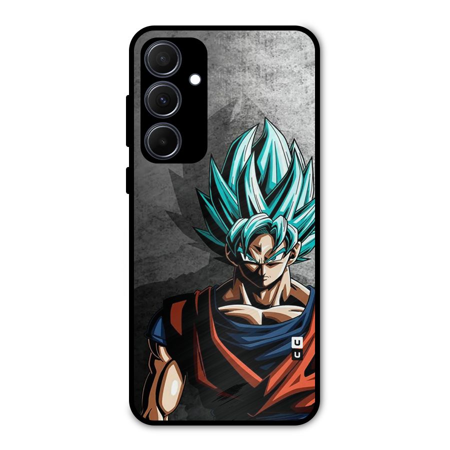 Super Saiyan Art Metal Back Case for Galaxy A35