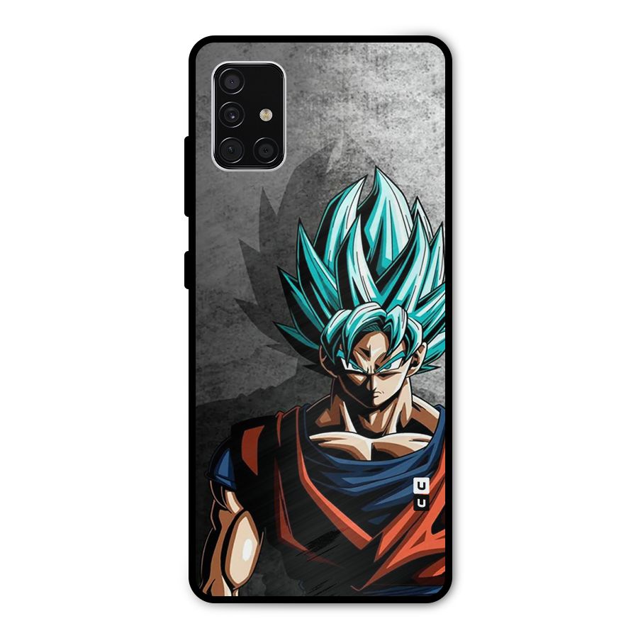 Super Saiyan Art Metal Back Case for Galaxy A51