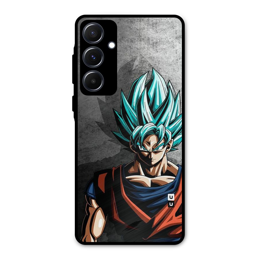 Super Saiyan Art Metal Back Case for Galaxy A55