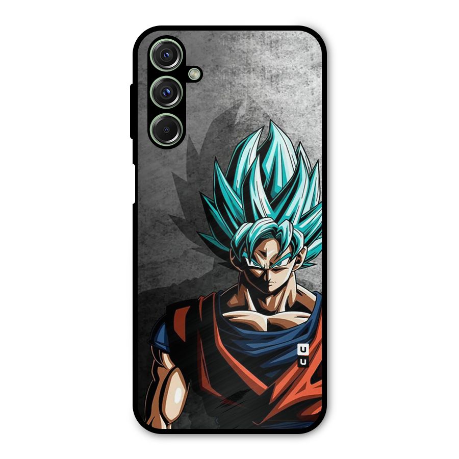 Super Saiyan Art Metal Back Case for Galaxy F34