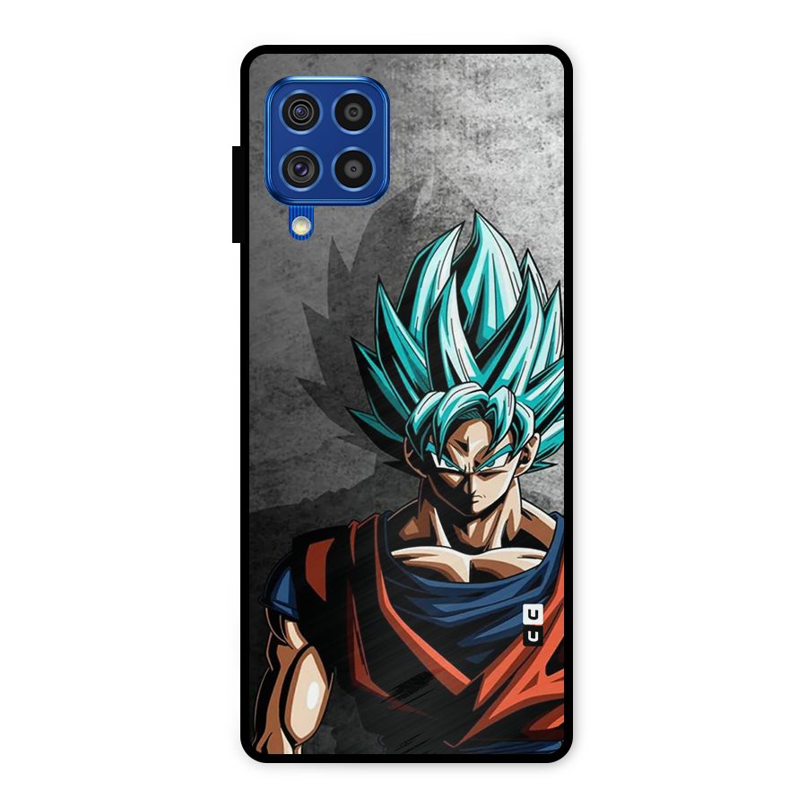 Super Saiyan Art Metal Back Case for Galaxy F62