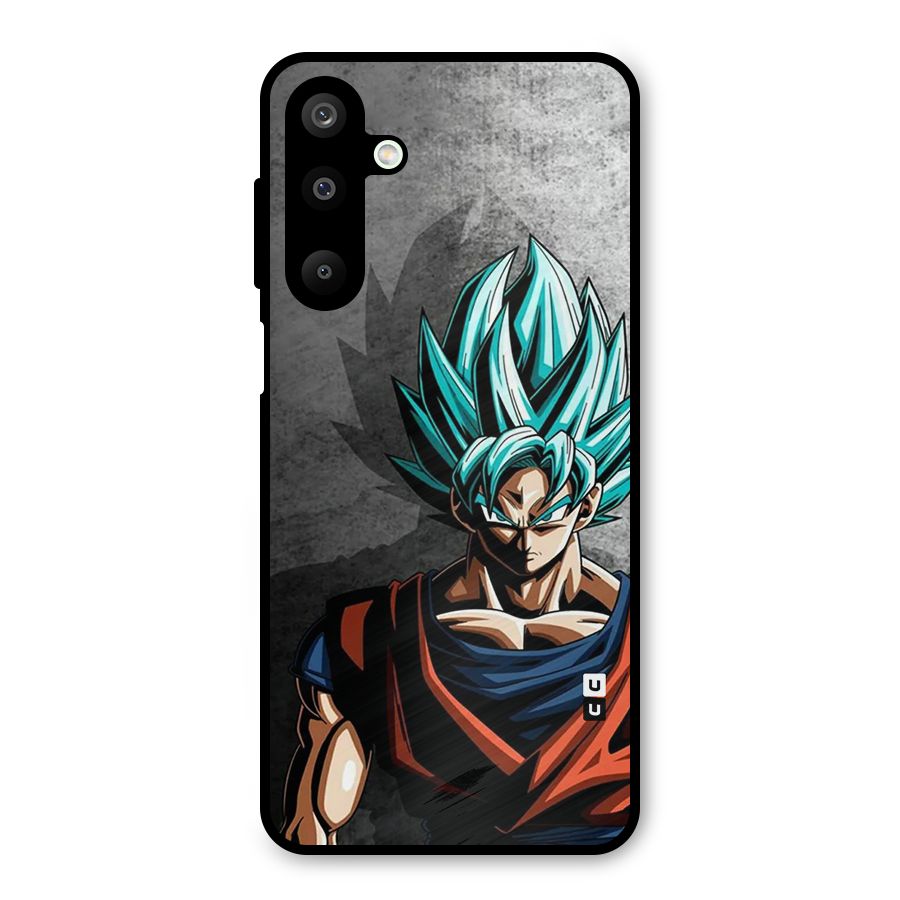 Super Saiyan Art Metal Back Case for Galaxy M16