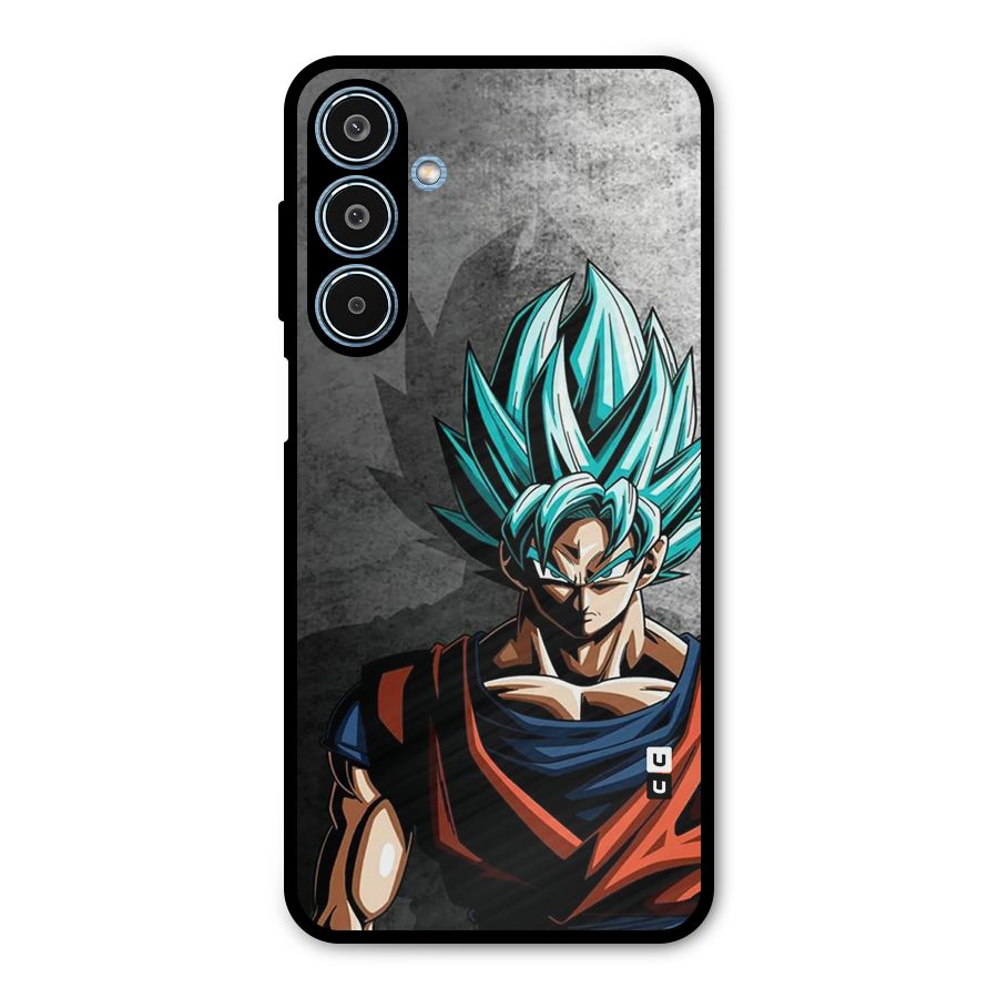 Super Saiyan Art Metal Back Case for Galaxy M35