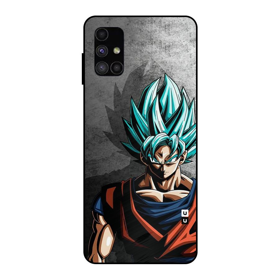 Super Saiyan Art Metal Back Case for Galaxy M51