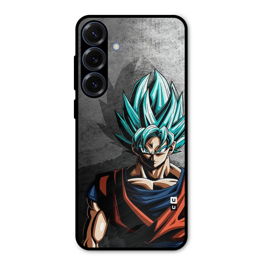 Super Saiyan Art Metal Back Case for Galaxy S25 Plus