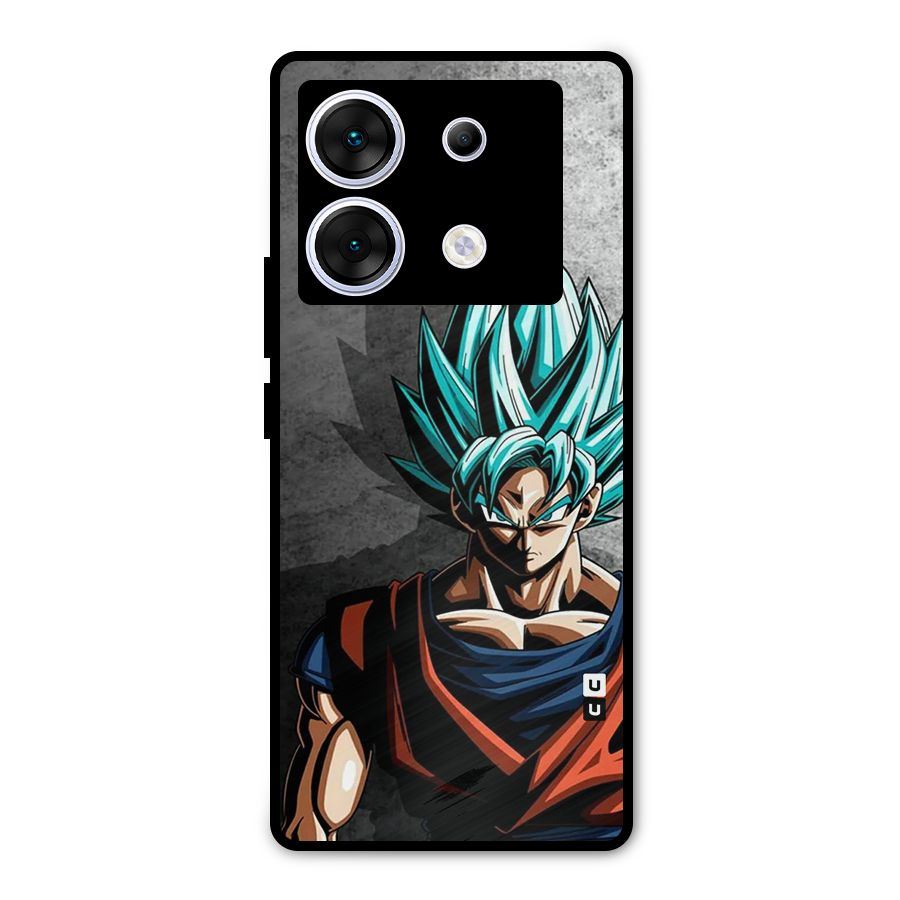 Super Saiyan Art Metal Back Case for Infinix Zero 30 5G
