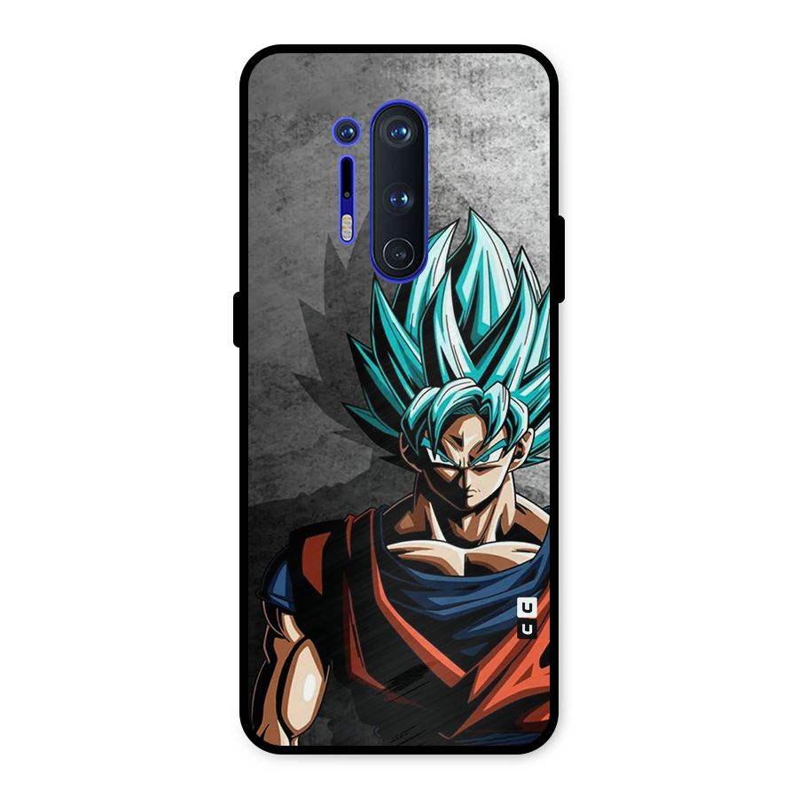 Super Saiyan Art Metal Back Case for OnePlus 8 Pro