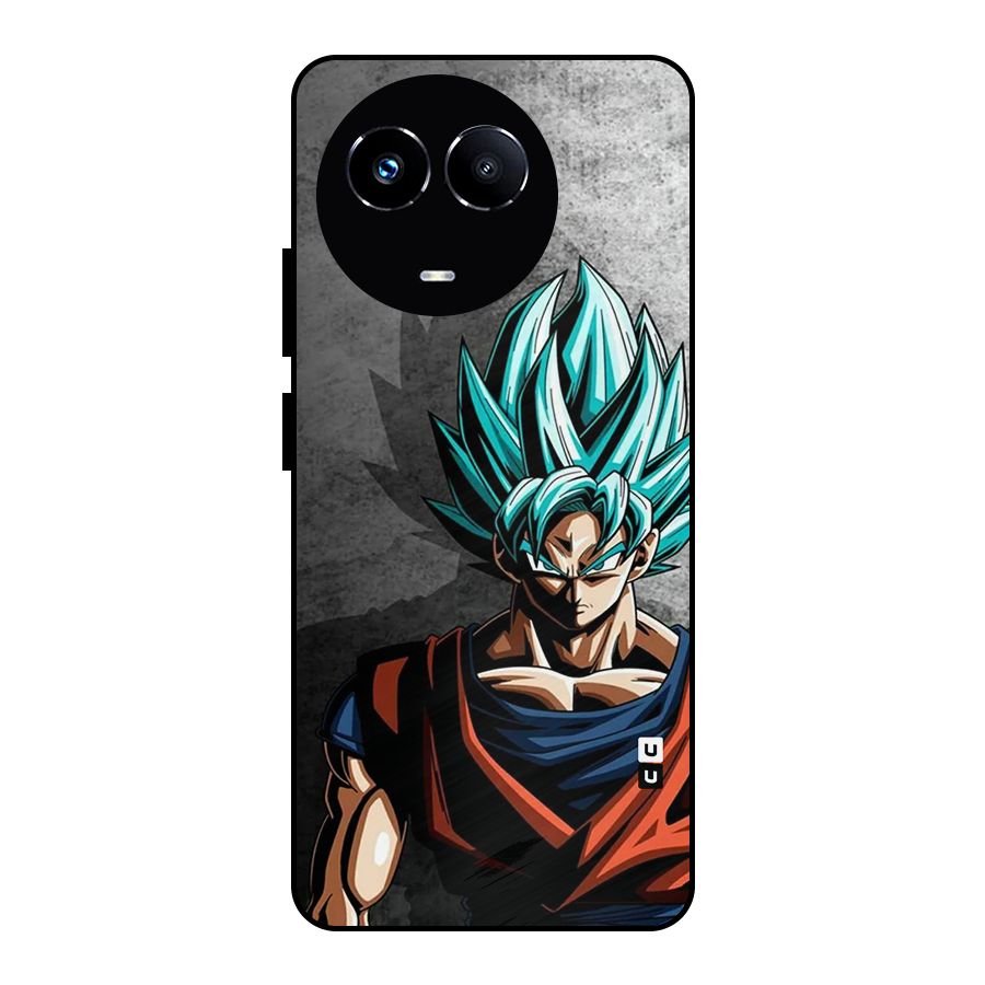 Super Saiyan Art Metal Back Case for Realme 11X