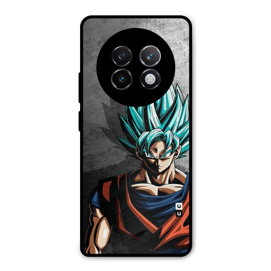Super Saiyan Art Metal Back Case for Realme 13 Plus