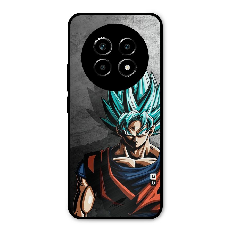 Super Saiyan Art Metal Back Case for Realme 13 Pro