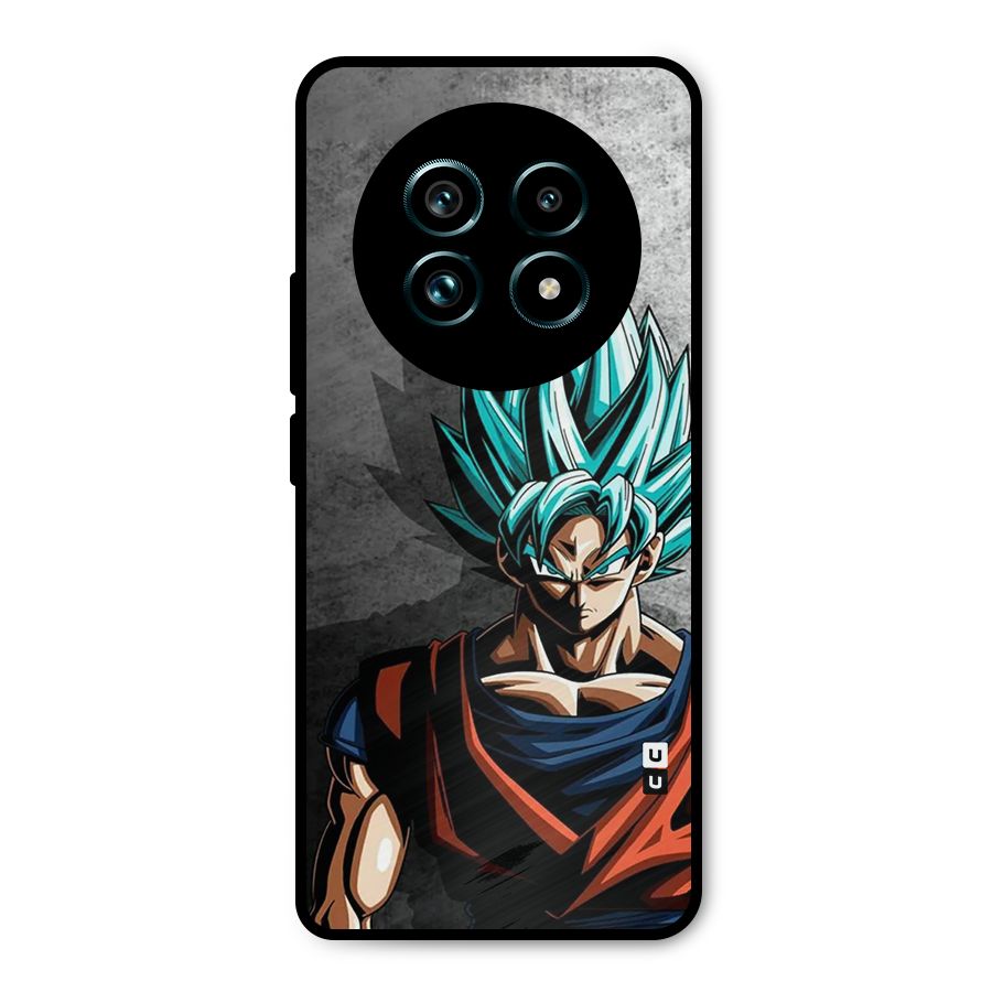 Super Saiyan Art Metal Back Case for Realme 13 Pro Plus
