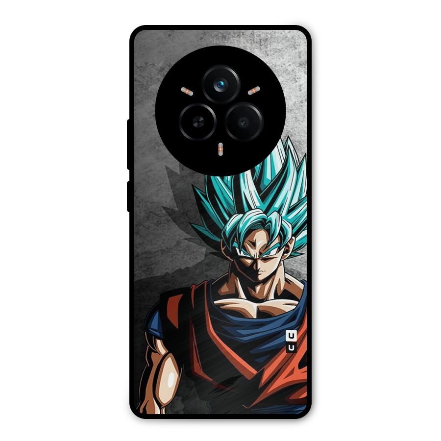 Super Saiyan Art Metal Back Case for Realme 14 Pro
