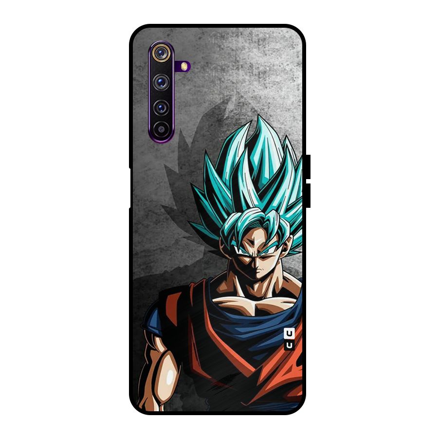 Super Saiyan Art Metal Back Case for Realme 6 Pro