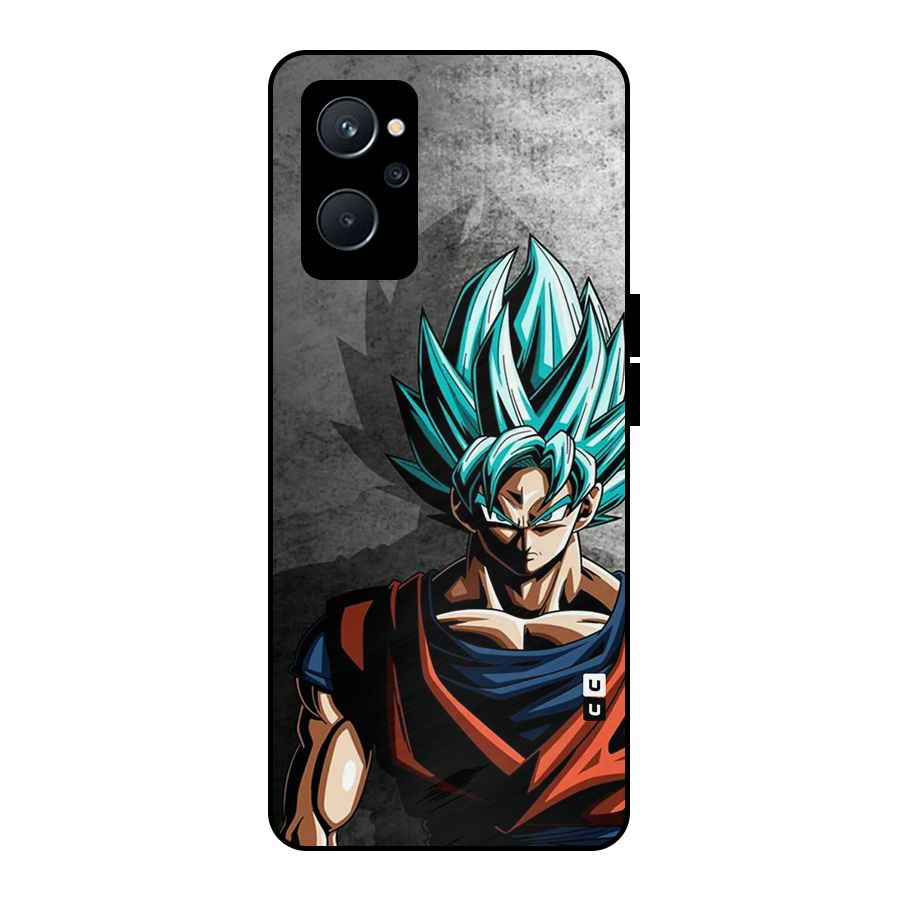 Super Saiyan Art Metal Back Case for Realme 9i 5G