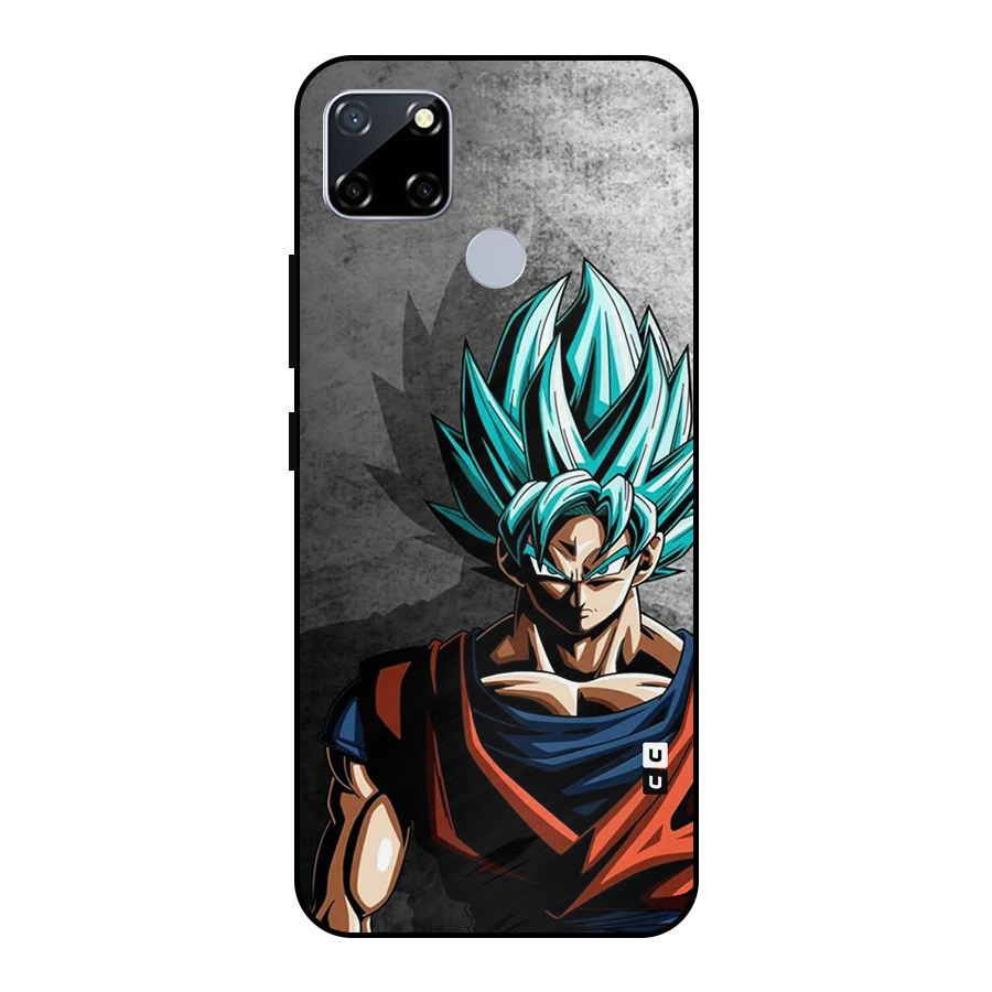 Super Saiyan Art Metal Back Case for Realme Narzo 20