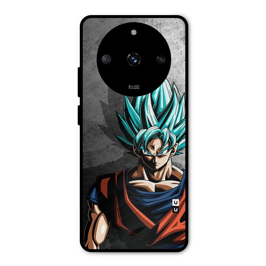 Super Saiyan Art Metal Back Case for Realme Narzo 60 5G
