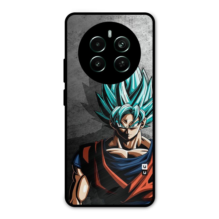 Super Saiyan Art Metal Back Case for Realme Narzo 70 Pro