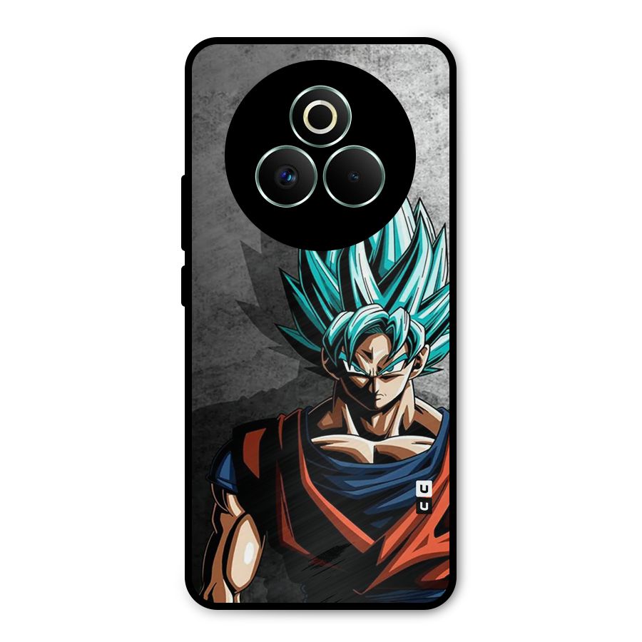 Super Saiyan Art Metal Back Case for Realme P3 Pro