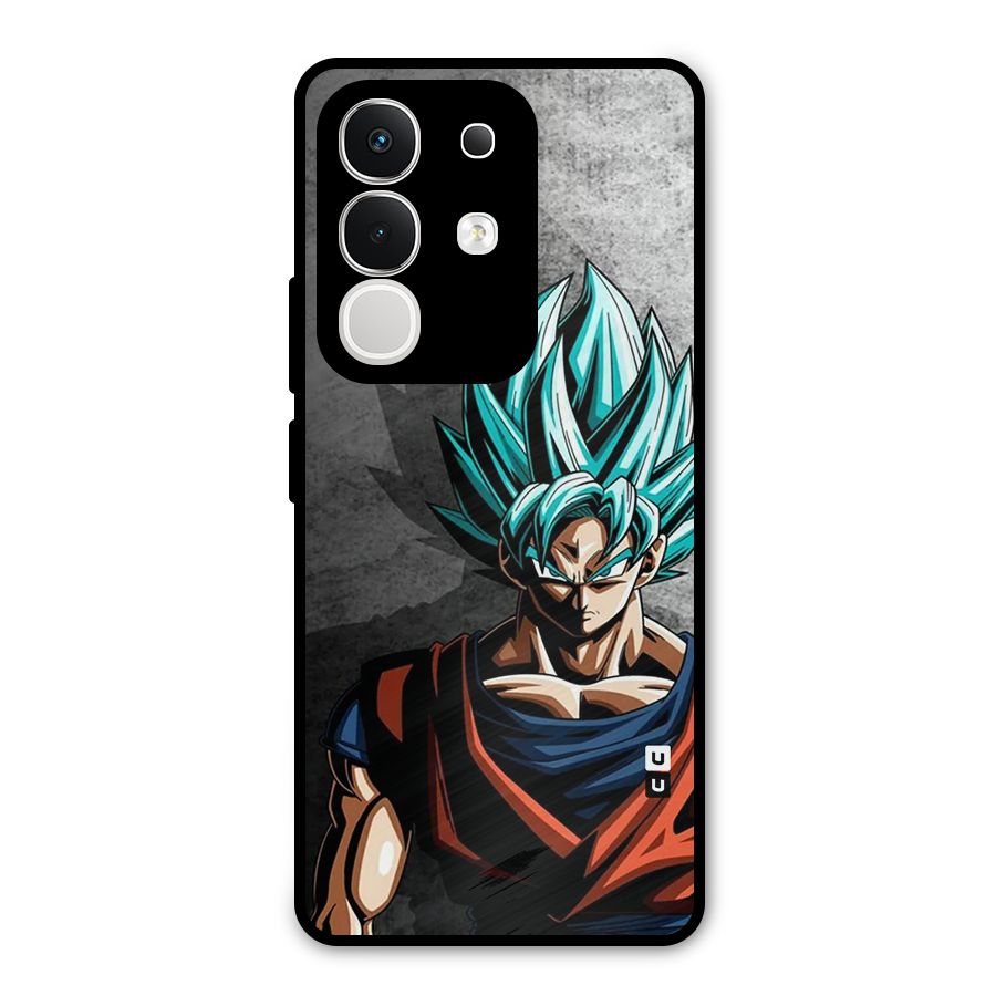 Super Saiyan Art Metal Back Case for Vivo T4x