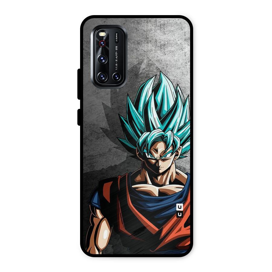 Super Saiyan Art Metal Back Case for Vivo V19