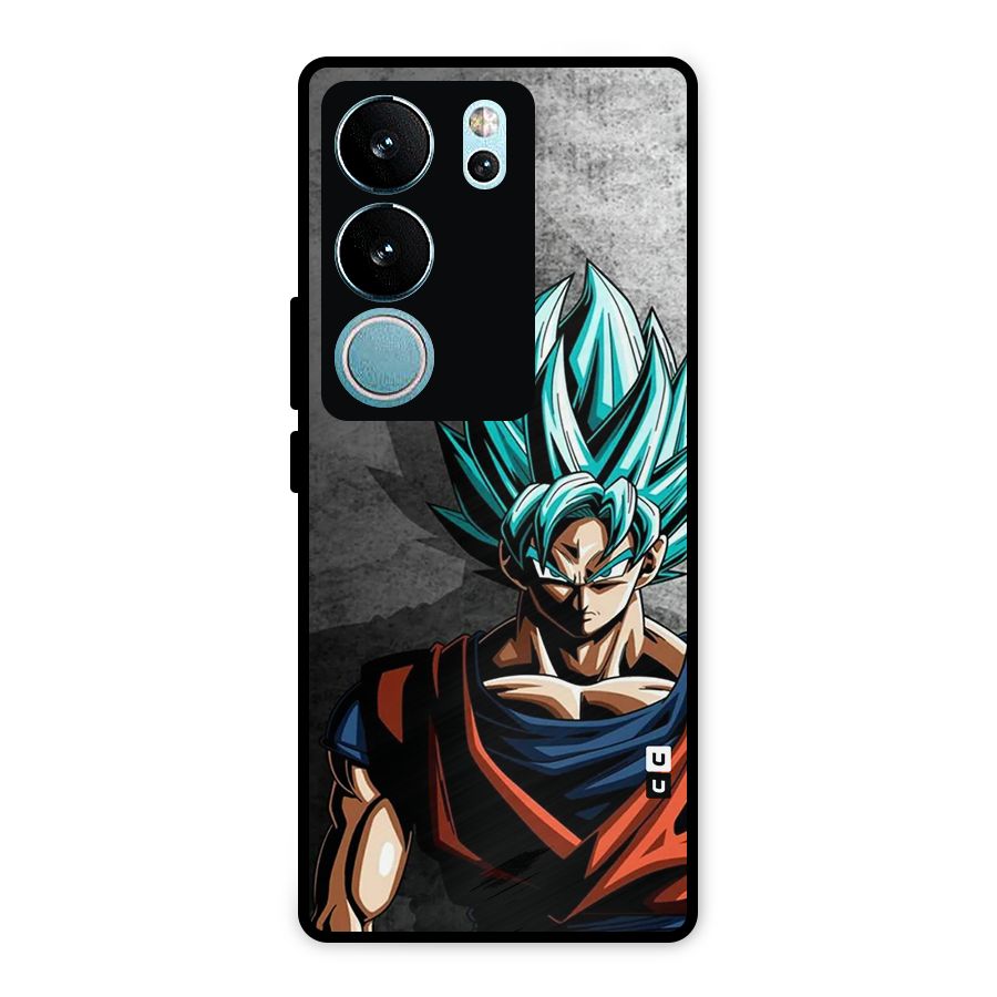 Super Saiyan Art Metal Back Case for Vivo V29
