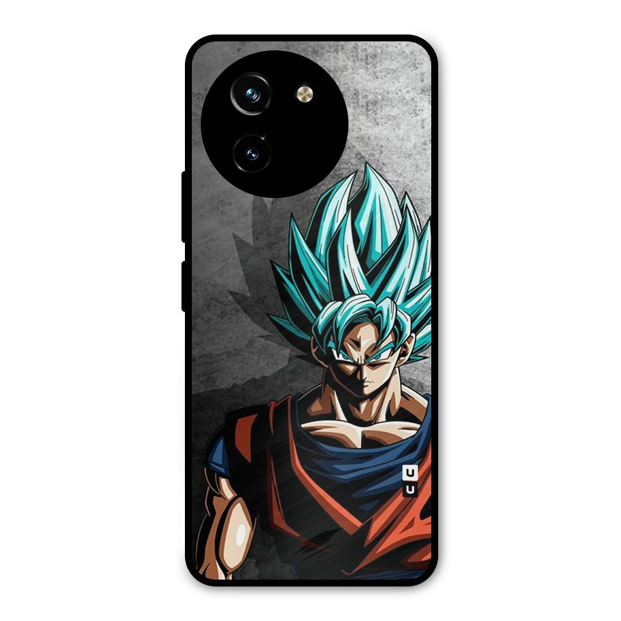Super Saiyan Art Metal Back Case for Vivo Y200i