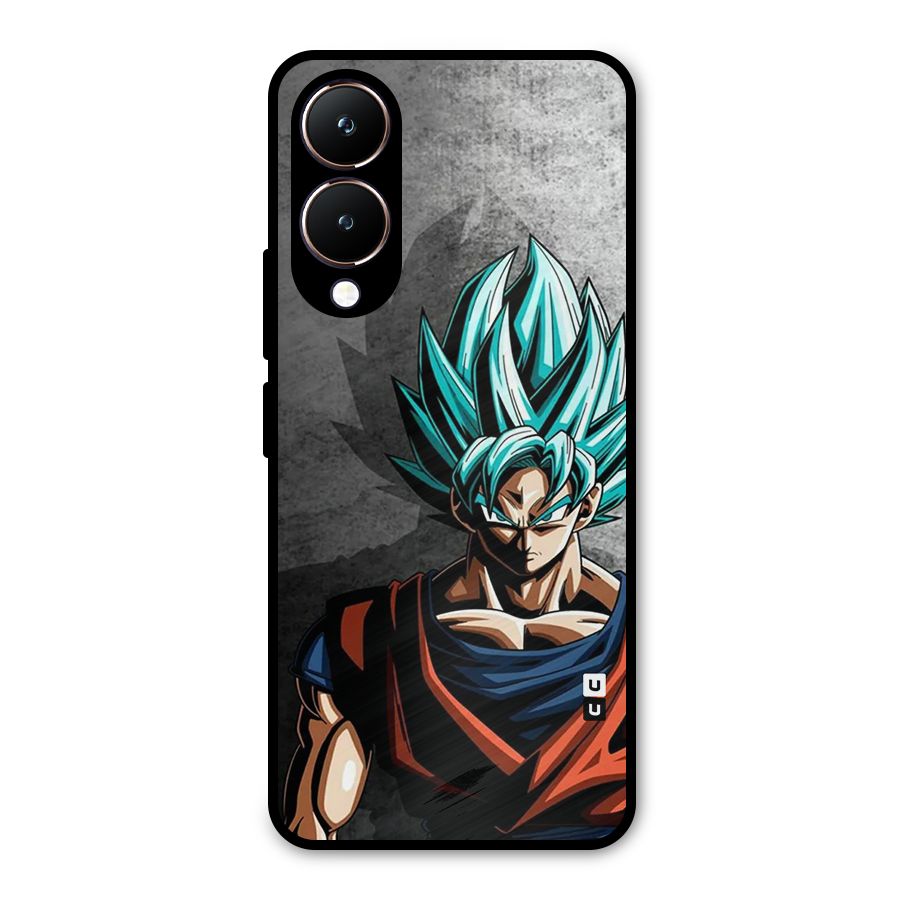 Super Saiyan Art Metal Back Case for Vivo Y28