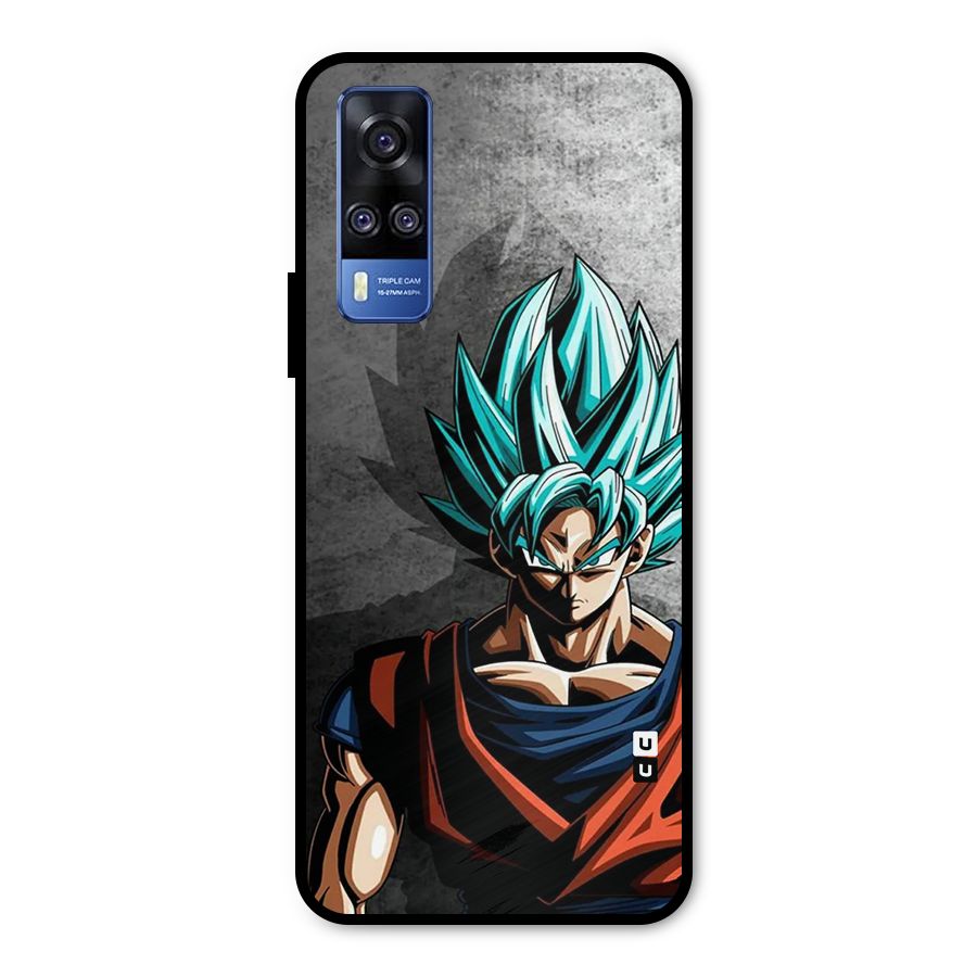 Super Saiyan Art Metal Back Case for Vivo Y31