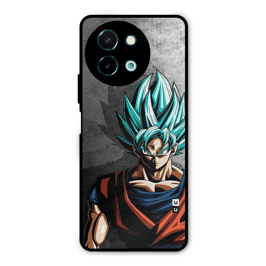Super Saiyan Art Metal Back Case for Vivo Y58
