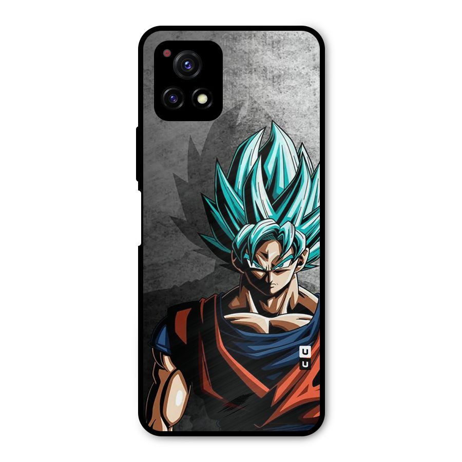 Super Saiyan Art Metal Back Case for Vivo Y72 5G