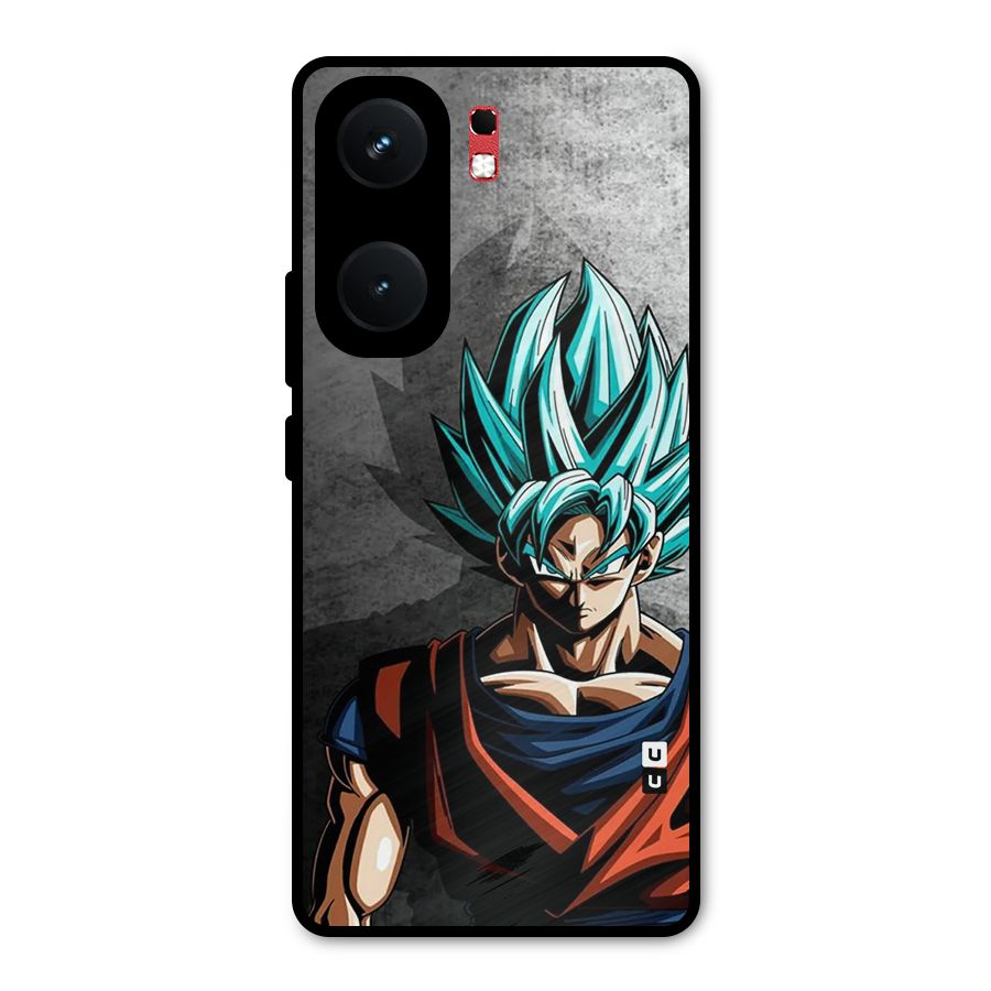 Super Saiyan Art Metal Back Case for iQOO Neo 9 Pro