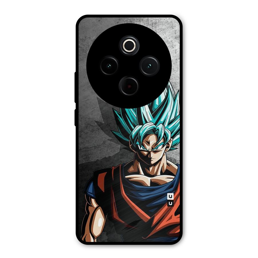 Super Saiyan Art Metal Back Case for iQOO Z10