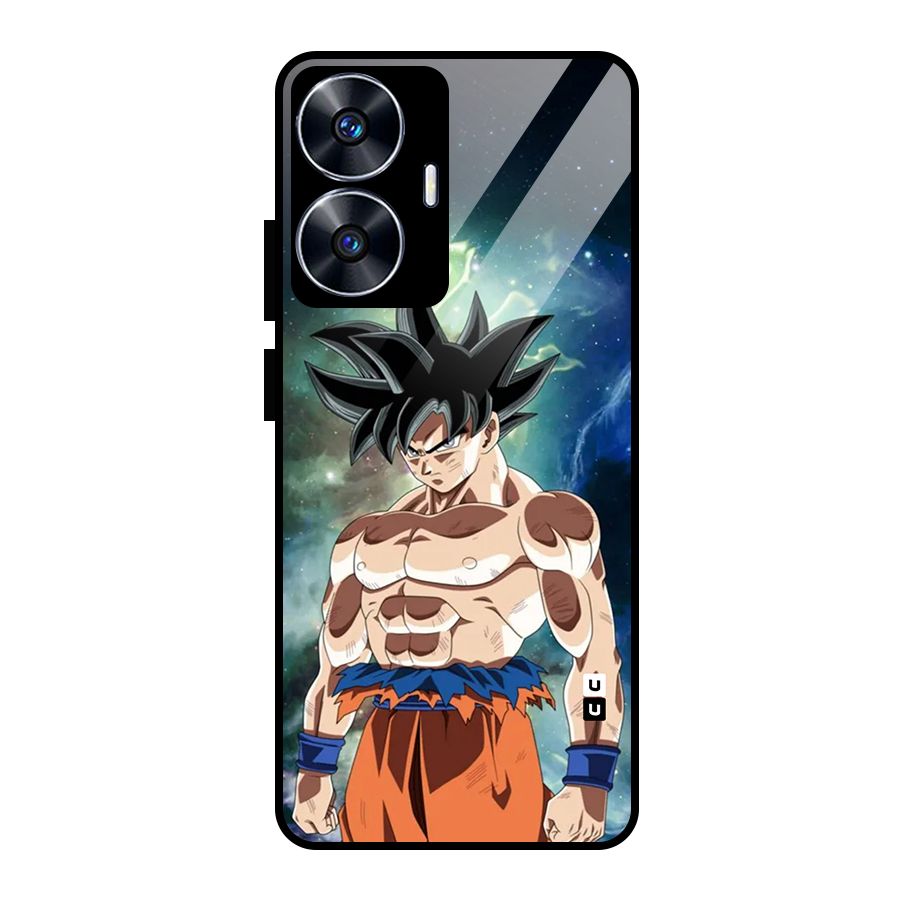 Super Saiyan God Glass Back Case for Realme Narzo N55