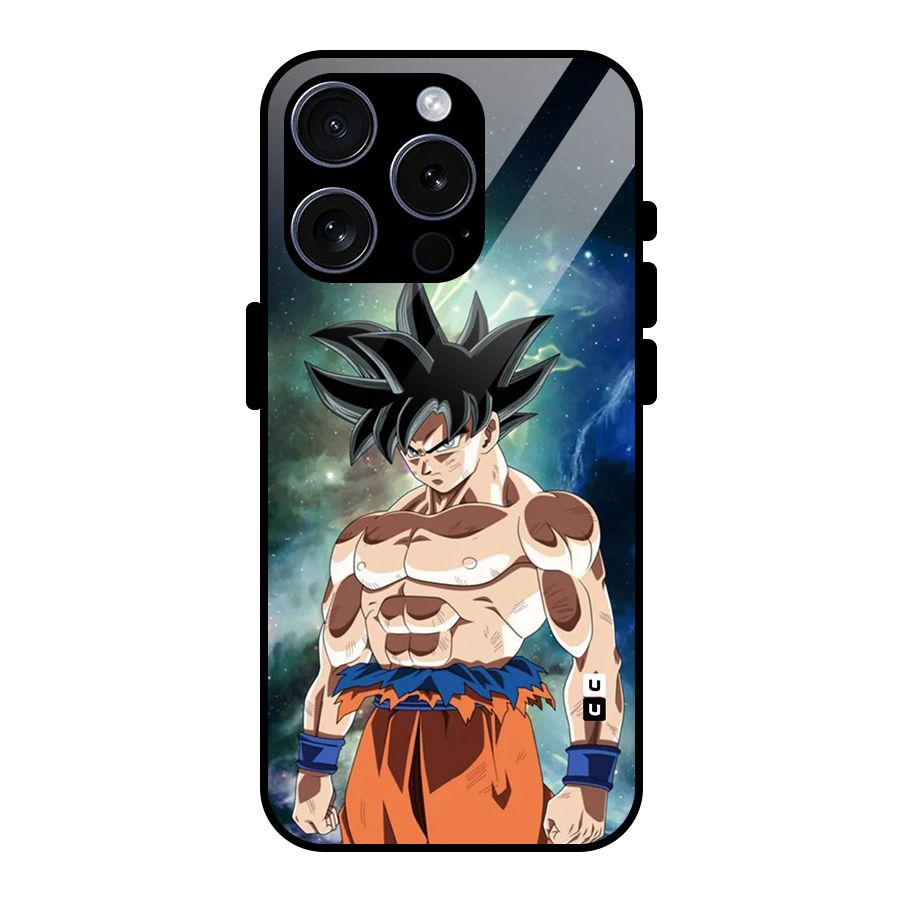 Super Saiyan God Glass Back Case for iPhone 15 Pro