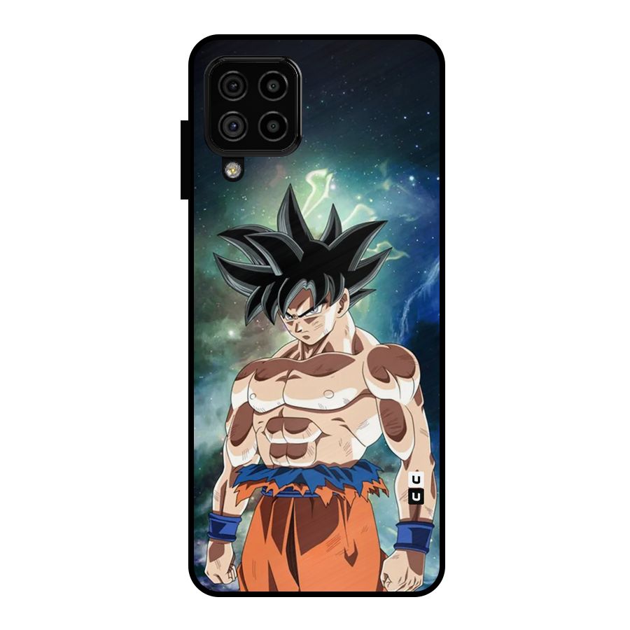 Super Saiyan God Metal Back Case for Galaxy A22 4G
