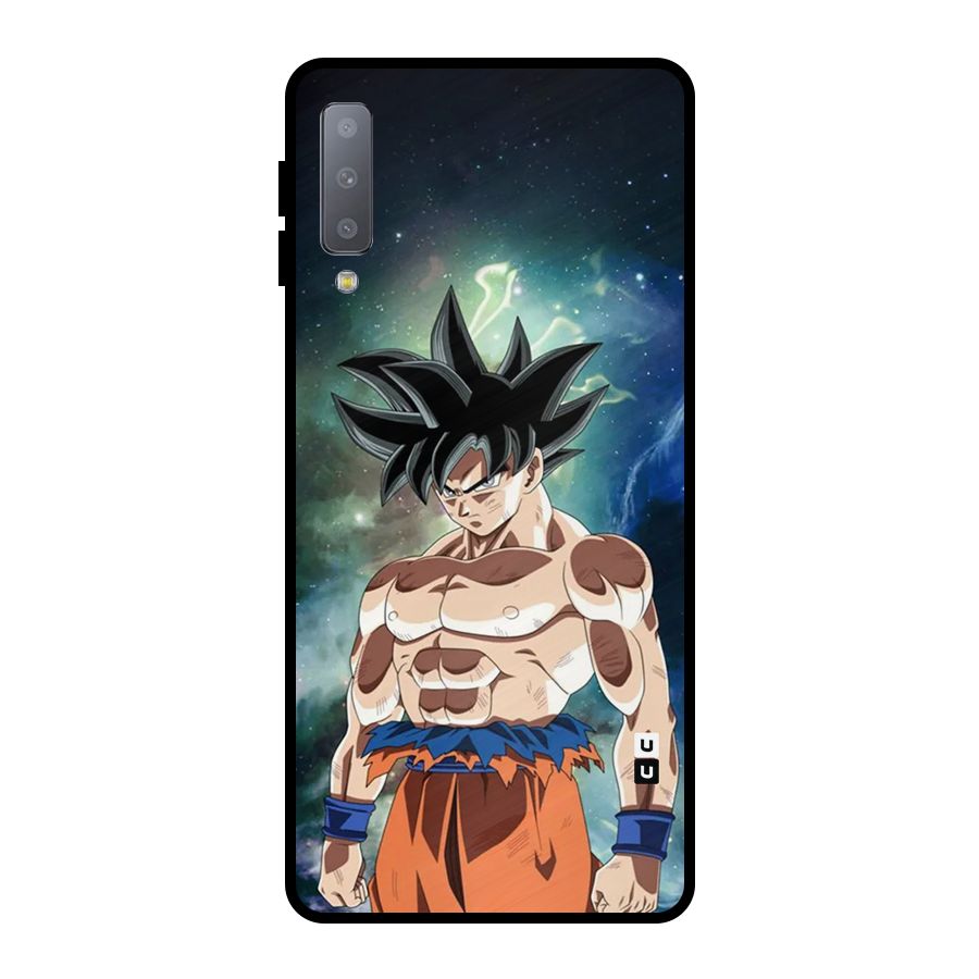 Super Saiyan God Metal Back Case for Galaxy A7 (2018)