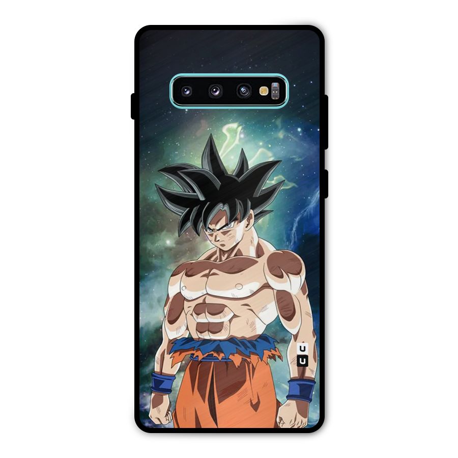Super Saiyan God Metal Back Case for Galaxy S10 Plus