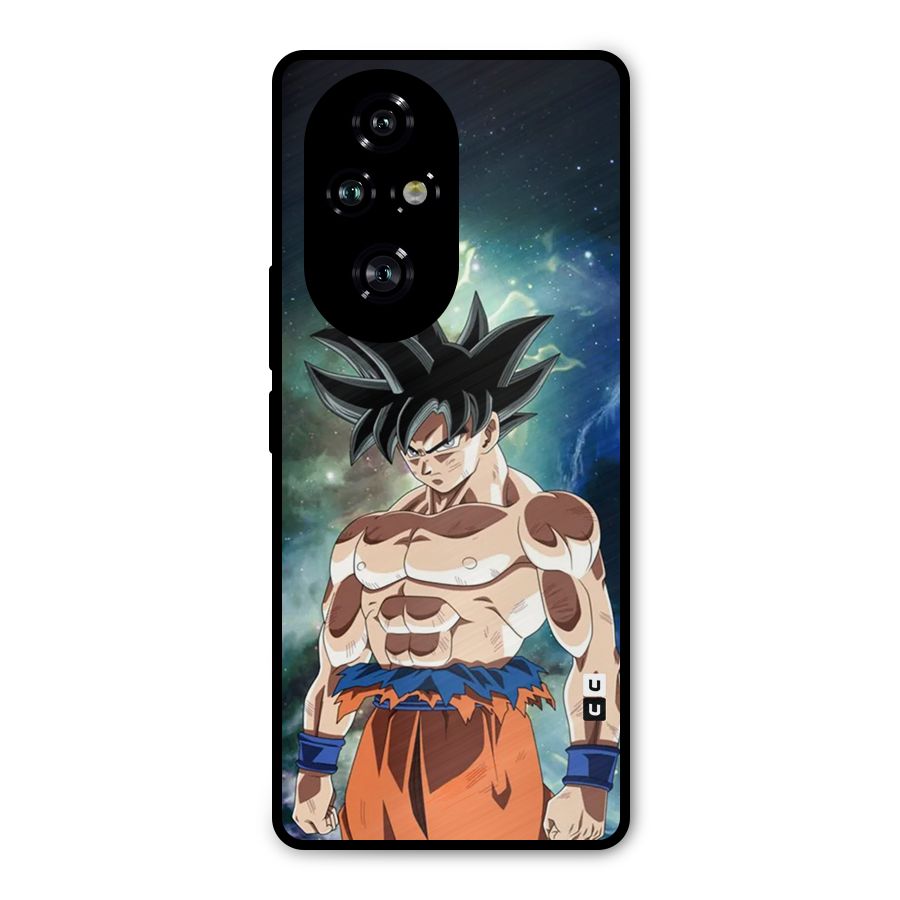 Super Saiyan God Metal Back Case for Honor 200 Pro