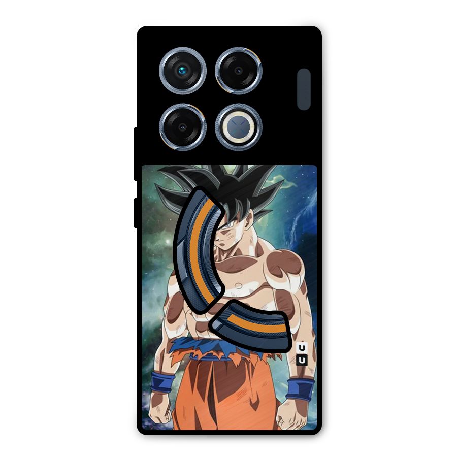Super Saiyan God Metal Back Case for Infinix GT 20 Pro