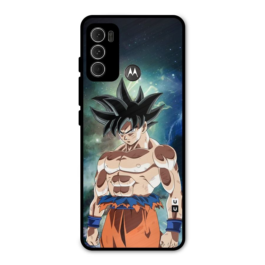Super Saiyan God Metal Back Case for Moto G60