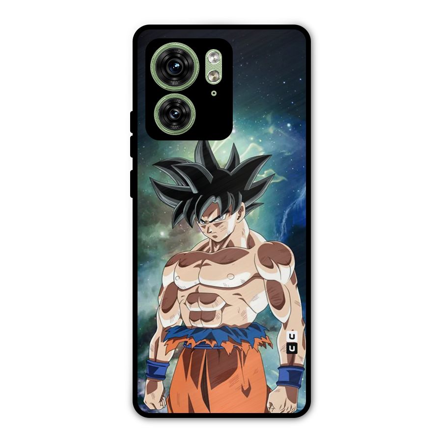 Super Saiyan God Metal Back Case for Motorola Edge 40 5G
