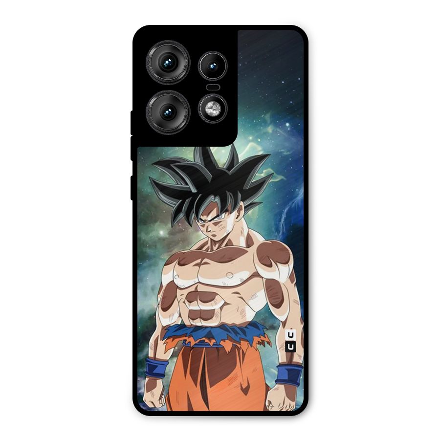 Super Saiyan God Metal Back Case for Motorola Edge 50 Pro