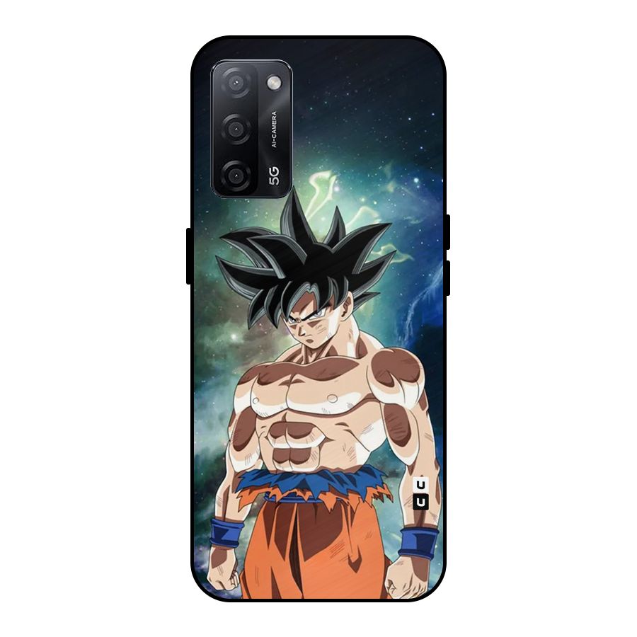 Super Saiyan God Metal Back Case for Oppo A53s 5G